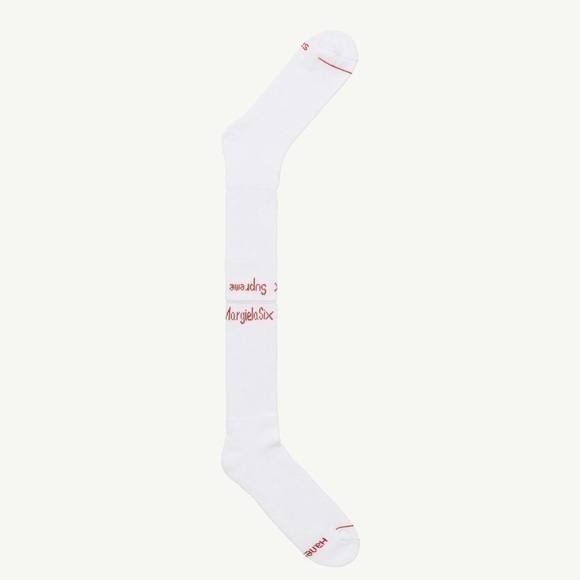Supreme Maison Margiela MM6 Hanes Crew Socks - Picture 1 of 6